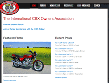 Tablet Screenshot of cbxclub.com
